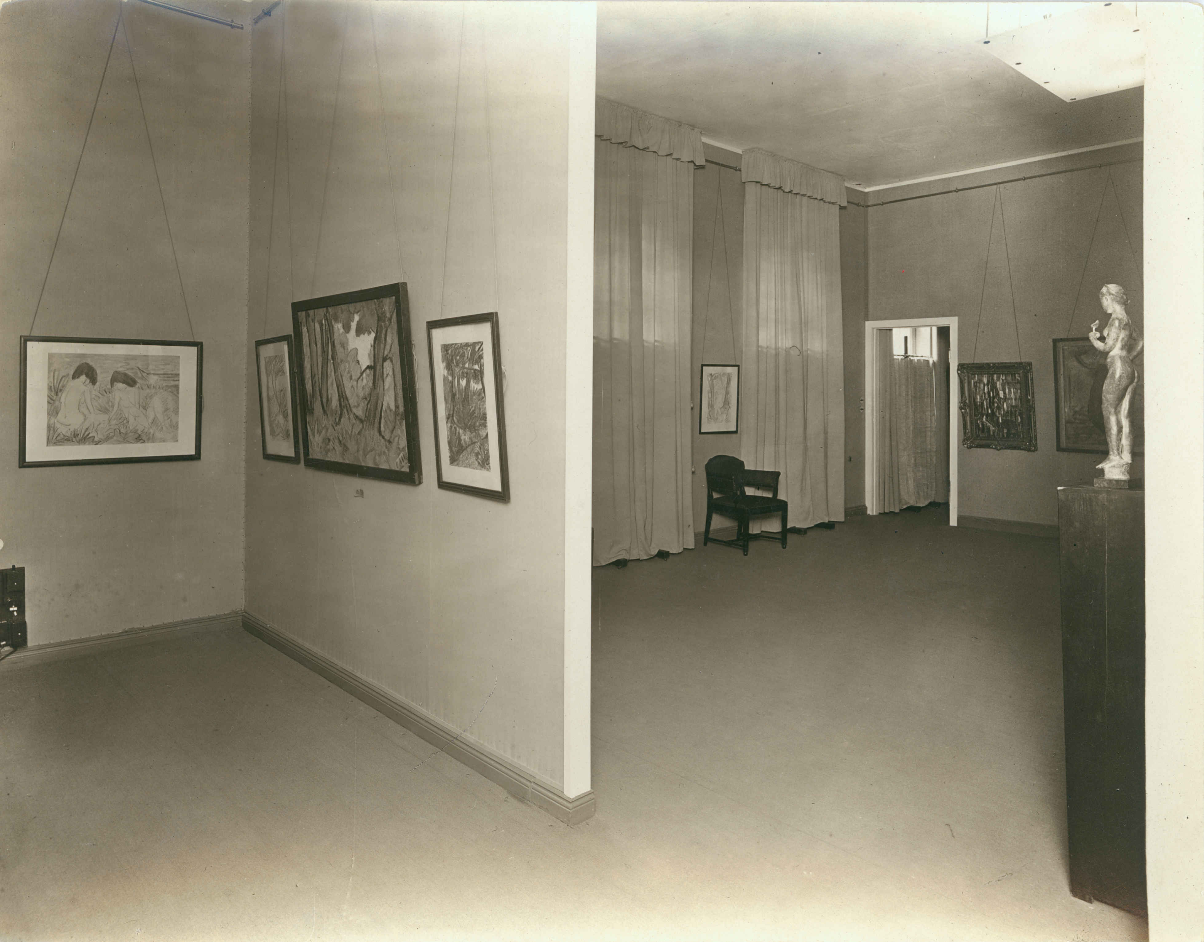View of Modern Art Galleries in Paris and Berlin c.18901933 types